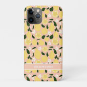 Lemon Print Gepersonaliseerd Preppy Cellphone Hoes (Achterkant)