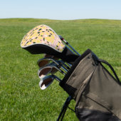 Lemon Print Gepersonaliseerd Preppy Golf Head Hoes Golfheadcover (Insitu)
