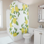Lemon Print Shower-gordijn Douchegordijn (In situ)