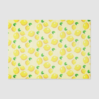 Lemon Print Tissue Paper Tissuepapier