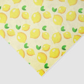 Lemon Print Tissue Paper Tissuepapier (Detail)