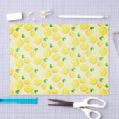 Lemon Print Tissue Paper Tissuepapier (Craft)
