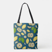 Lemon Print Tote Bag (Achterkant)