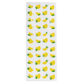 Lemon Print Wine Gift Bag Wijn Cadeautas (Achterkant)