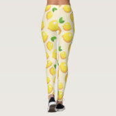 Lemon Print Women's Leggings (Achterkant)
