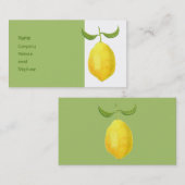 Lemon-profielkaart Visitekaartje (Voorkant / Achterkant)