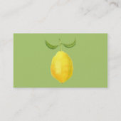 Lemon-profielkaart Visitekaartje (Achterkant)