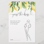 Lemon raadt het dresse Vrijgezellenfeest spel (Voorkant)