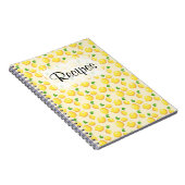Lemon Recipe Journal Notitieboek (Rechterzijde)