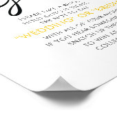 Lemon Ring Game Vrijgezellenfeest Sign Poster (Hoek)