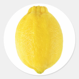 Lemon Ronde Sticker