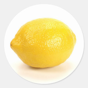Lemon Ronde Sticker