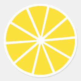 Lemon Ronde Sticker