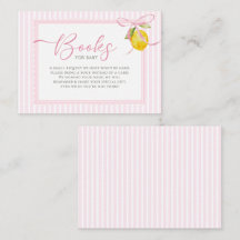 Lemon roze strik bow coquette Boeken voor baby