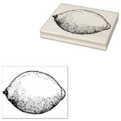 Lemon Rubberstempel (Gestempeld)