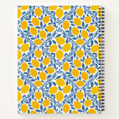 Lemon Rustic Farmhouse French Country Recipe Notitieboek (Achterkant)