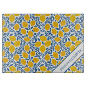 Lemon Rustic Farmhouse French Country Snijplank (Voorkant)