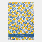 Lemon Rustic Farmhouse French Country Theedoek (Verticaal)