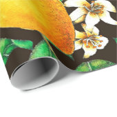 Lemon Seamless Pattern hand painted in watercolor Cadeaupapier (Rol Hoek)
