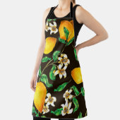 Lemon Seamless Pattern hand painted in watercolor Schort (Insitu)