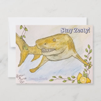 Lemon Shark Briefkaart