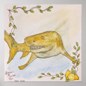 Lemon Shark Poster (Voorkant)
