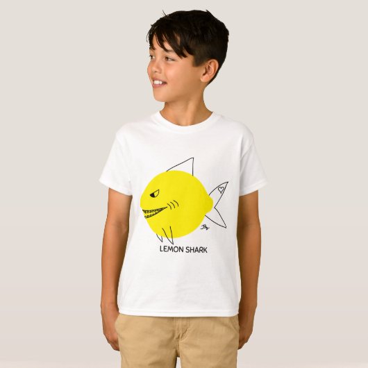 Lemon Shark T-shirt (Voorkant volledig)
