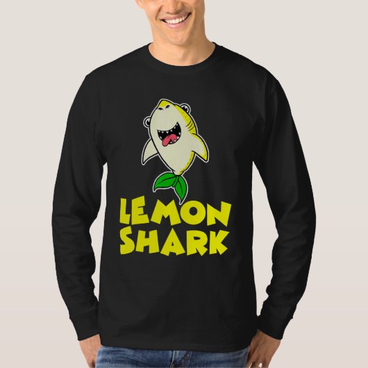 Lemon Shark Vitamin C Small Evergreen Tree Yellow T-shirt (Voorkant)
