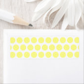 Lemon Sherbet Polka Dots Etiket (Insitu)