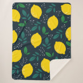 Lemon Sherpa Deken (Voorkant)