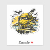 Lemon Shinobi — Bewaker van de Hemel Sticker (Vel)