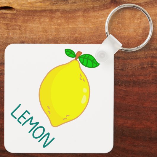 Lemon Sleutelhanger (Achterkant)