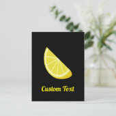 Lemon Slice Briefkaart (Staand voorkant)