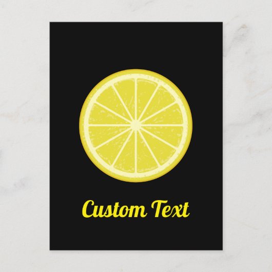 Lemon Slice Briefkaart (Voorkant)