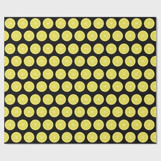 Lemon Slice Cadeaupapier (Vlak)