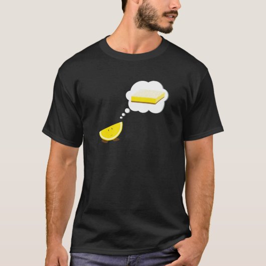 Lemon slice-denken van citroenstaaf t-shirt (Voorkant)
