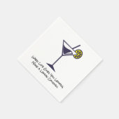 Lemon Slice en Cocktails Napkin Servet (Hoek)