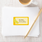 Lemon Slice Etiket (Insitu)