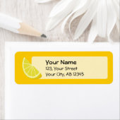 Lemon Slice Etiket (Insitu)