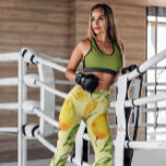 Lemon Slice Fruit Yellow Pattered | LEGGINGS<br><div class="desc">Lemon Slice Fruit Yellow Pattered | Leggings - Geniet met onze Leggings van het Collectie van fruit voor elke dag goed,  draag u uit of gaat u gewoon door.</div>