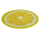 Lemon Slice Geometric Design Fruit  Snijplank (Hoek)