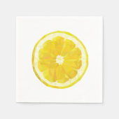 Lemon Slice Geometrische Design servetten (Voorkant)
