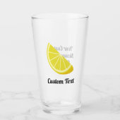 Lemon Slice Glas (Voorkant)