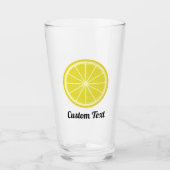 Lemon Slice Glas (Voorkant)