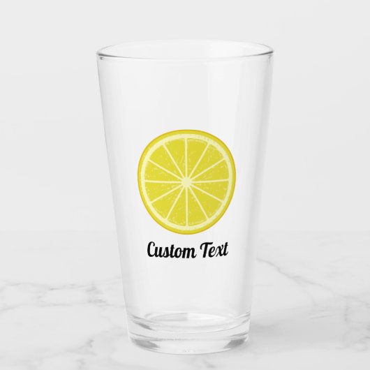 Lemon Slice Glas (Voorkant)