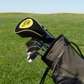 Lemon Slice Golfheadcover (Insitu)