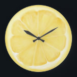 Lemon Slice Grote Klok<br><div class="desc">Lemon Slice Large Clock</div>