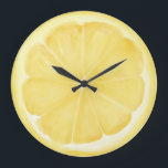 Lemon Slice Grote Klok<br><div class="desc">Lemon Slice Large Clock</div>