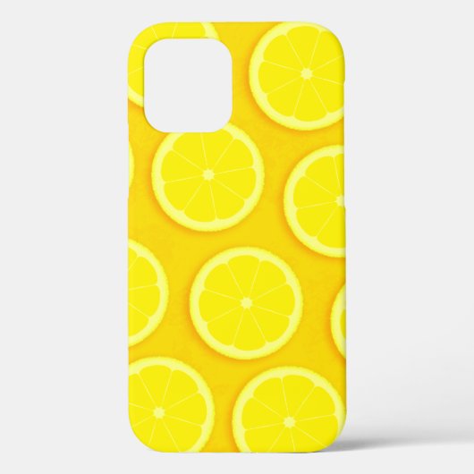 Lemon slice heldere gele grafische ifoon Case-Mate iPhone case (Achterkant)