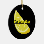 Lemon Slice Keramisch Ornament (Rechts)